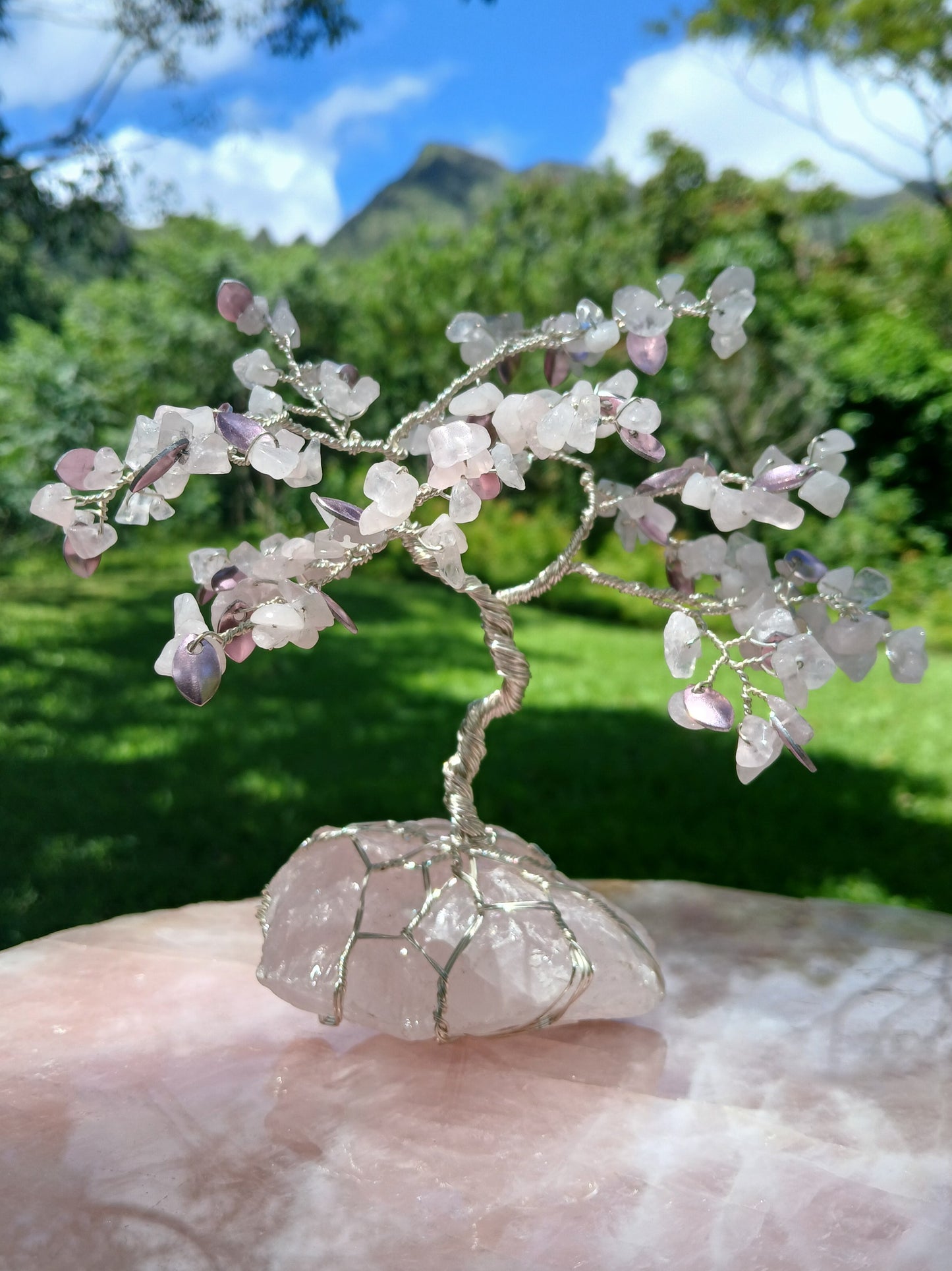 Rose Quartz Tree