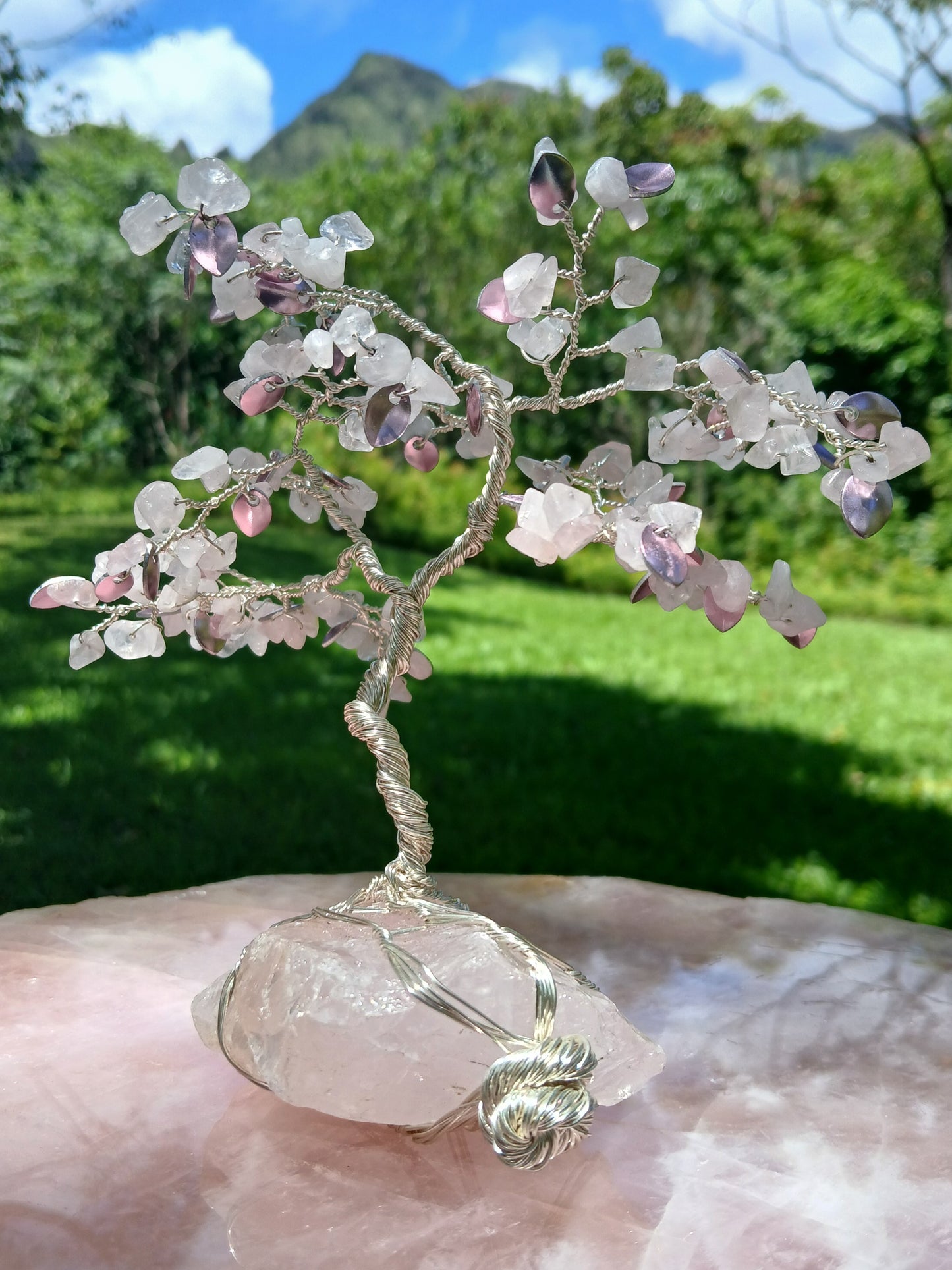 Rose Quartz Tree