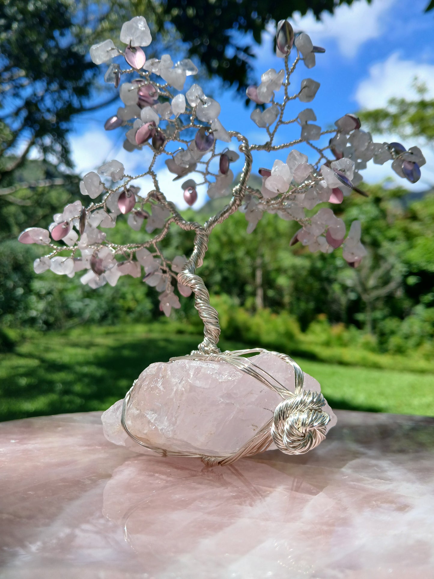 Rose Quartz Tree