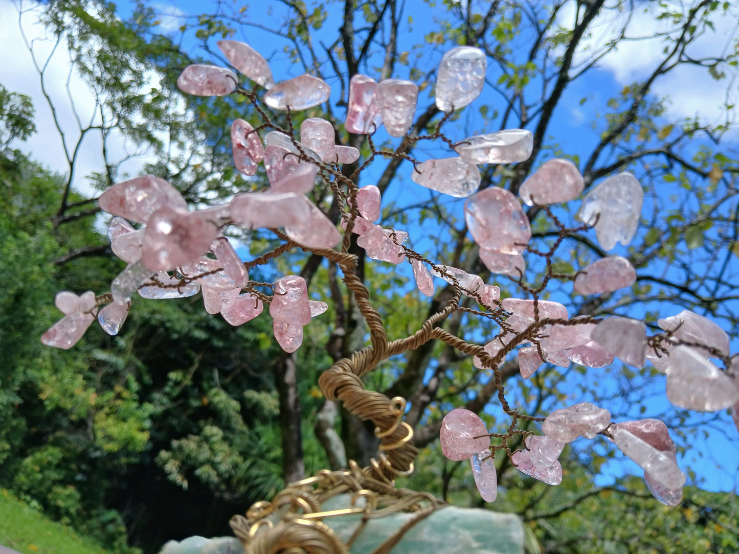 Amazonite Cherry Blossom Tree