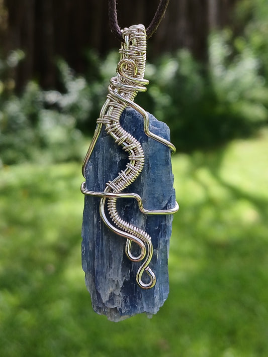 Blue Kyanite Pendant