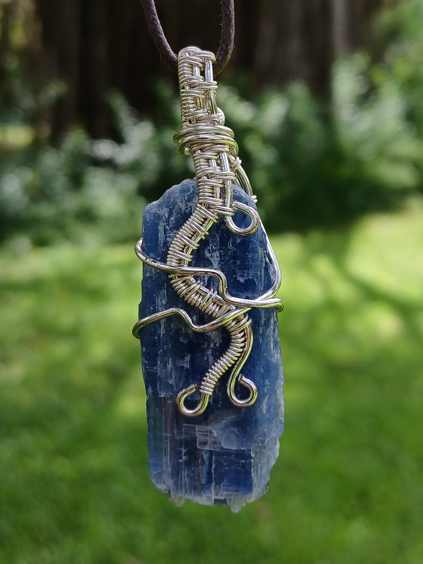 Blue Kyanite Pendant