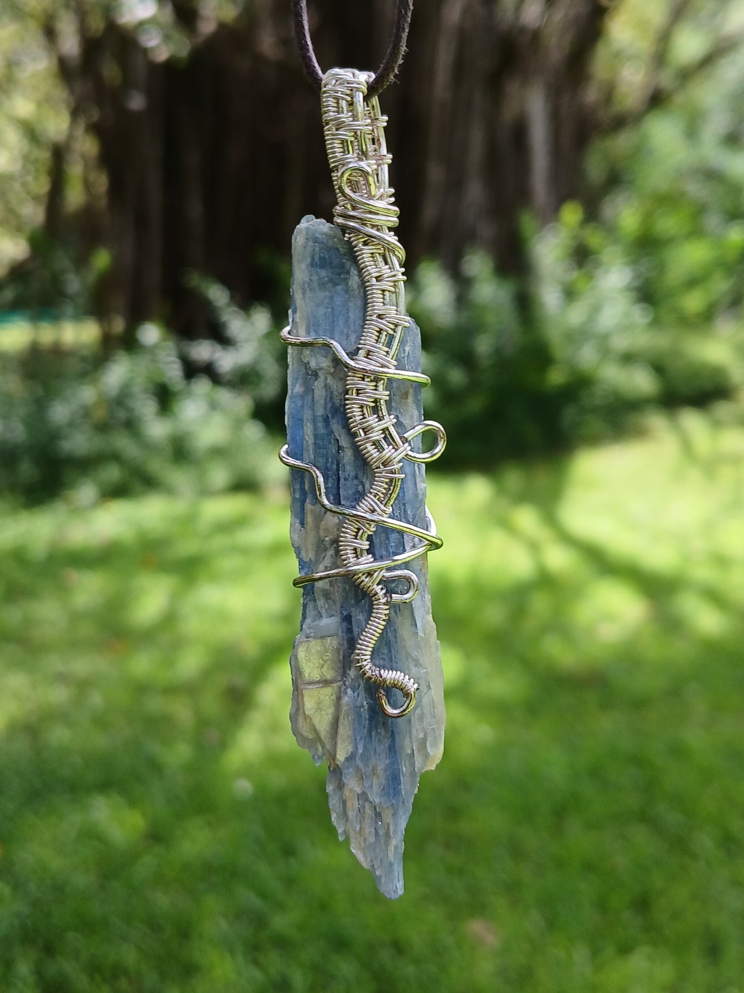 Blue Kyanite Pendant