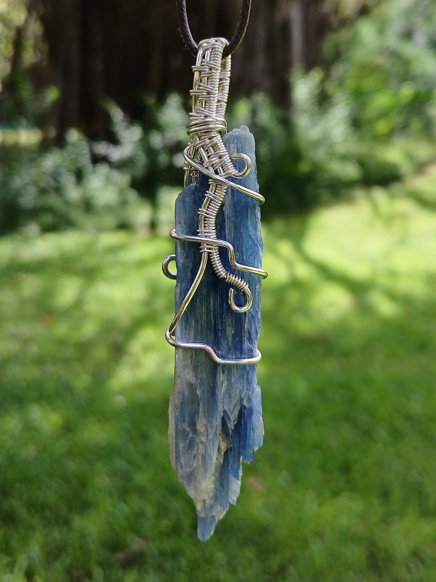 Blue Kyanite Pendant