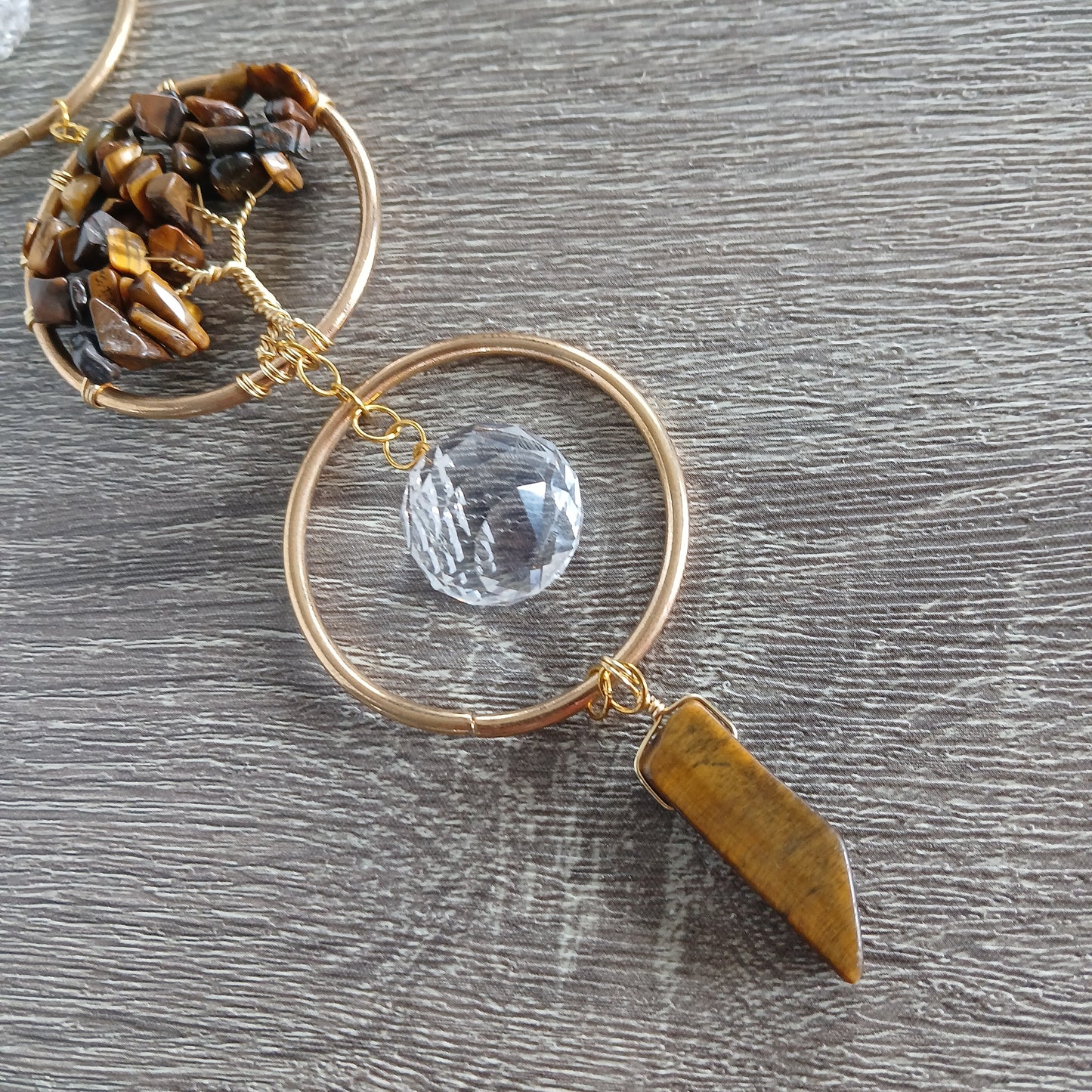 Tiger's Eye Sun Catcher