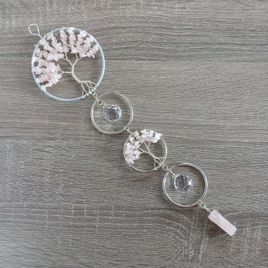 Rose Quartz Sun Catcher