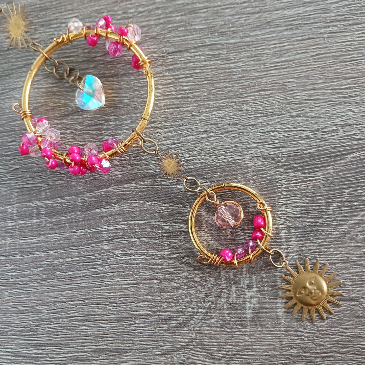 Pink Sun Catcher