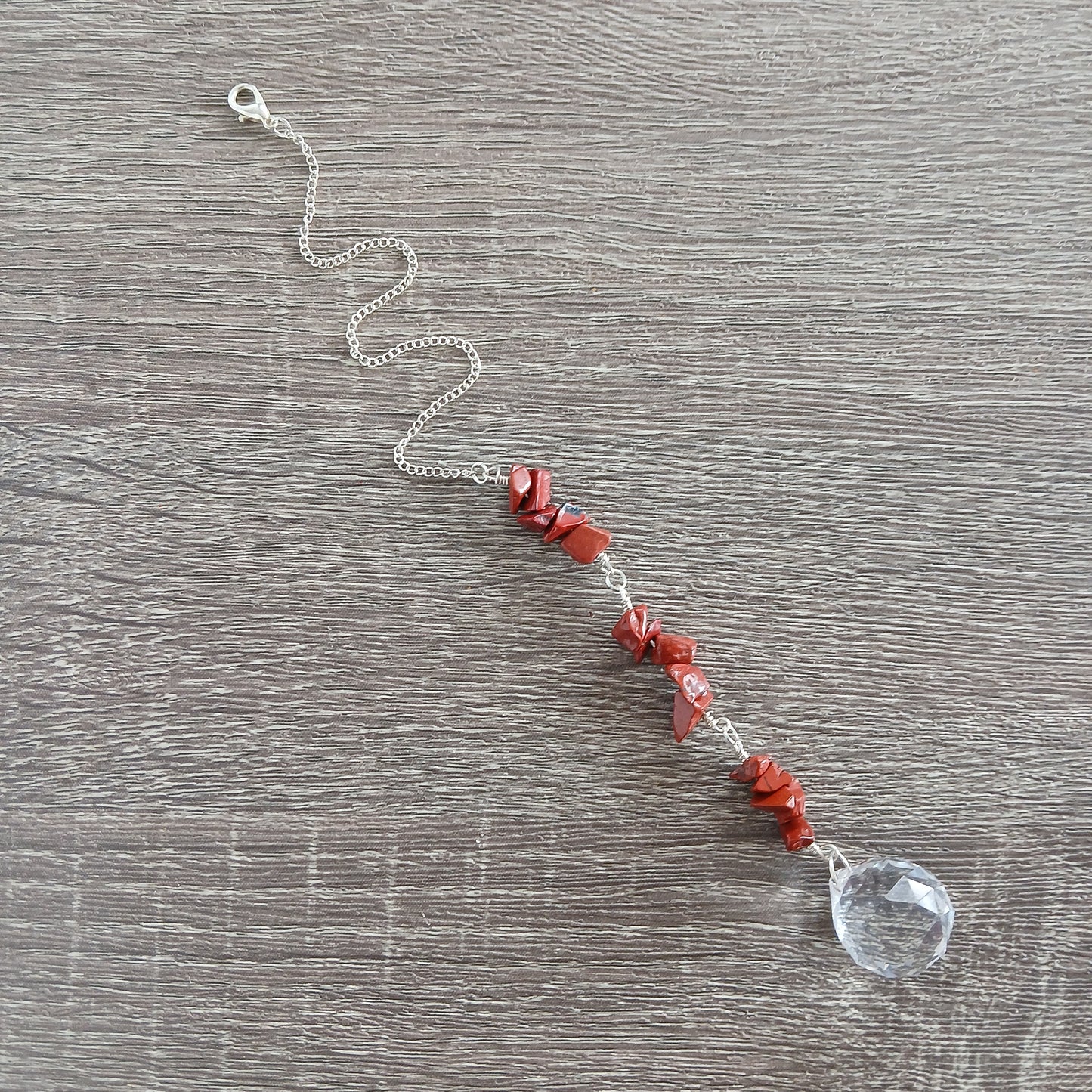 Red Jasper Sun Catcher