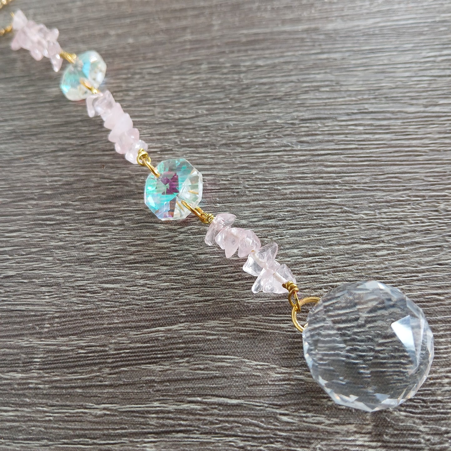 Rose Quartz Sun Catcher