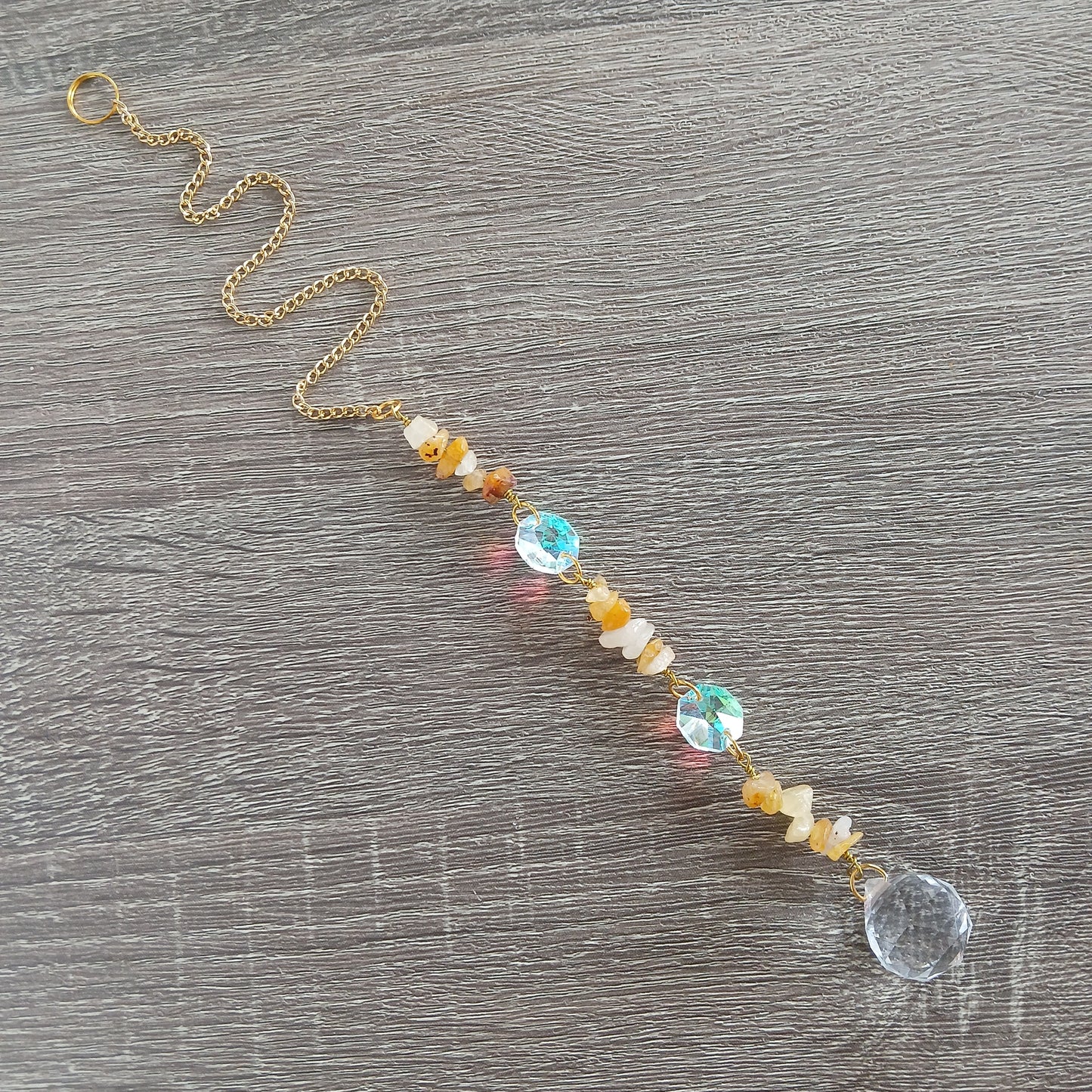 Golden Jade Sun Catcher