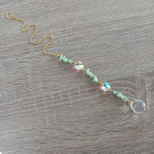 Green Aventurine Sun Catcher