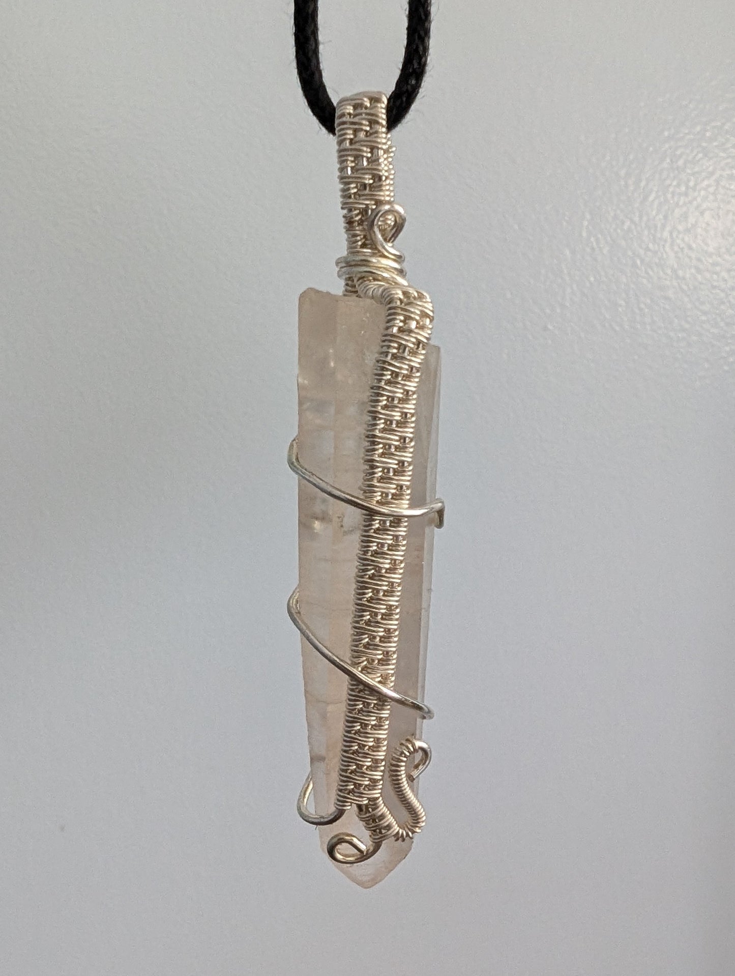 Lemurian Quartz Pendant