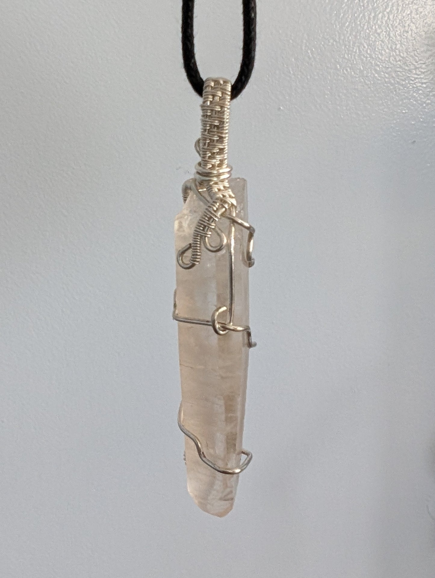 Lemurian Quartz Pendant