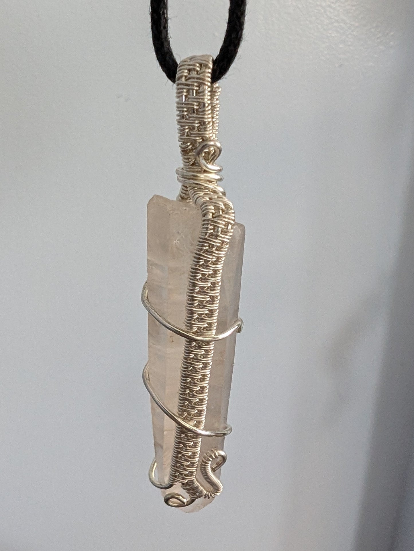 Lemurian Quartz Pendant