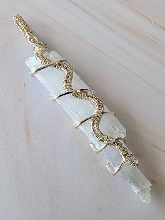 Selenite Pendant