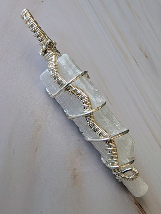Selenite Pendant